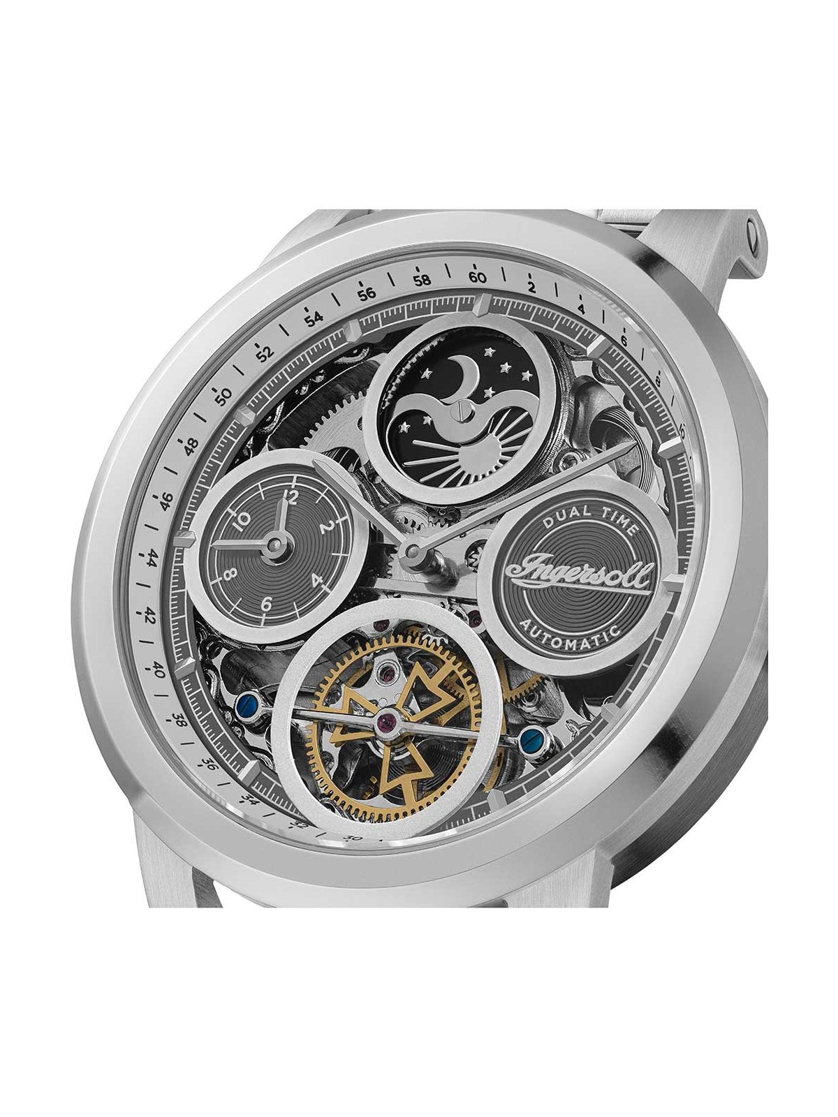 orologio uomo Ingersoll I16002 Mens Watch The Arc Automatic 44mm 5ATM