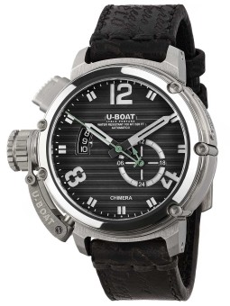 orologio uomo U-Boat 9605 Mens Watch Chimera 46mm SS black Automatic 10ATM