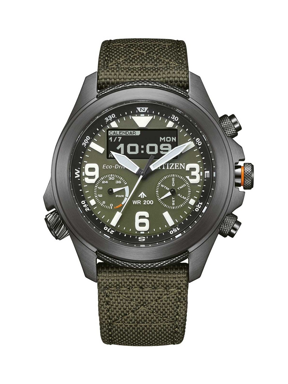 orologio uomo Citizen JV1005-02W Mens Watch Promaster 35th Anniversary Eco-Drive Combination 44mm 20ATM