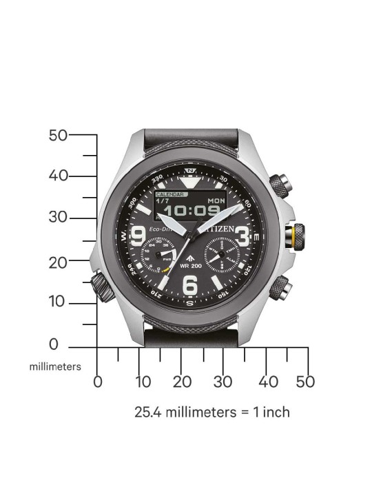 orologio uomo Citizen JV1007-07E Mens Watch Promaster 35th Anniversary Eco-Drive Combination 44mm 20ATM