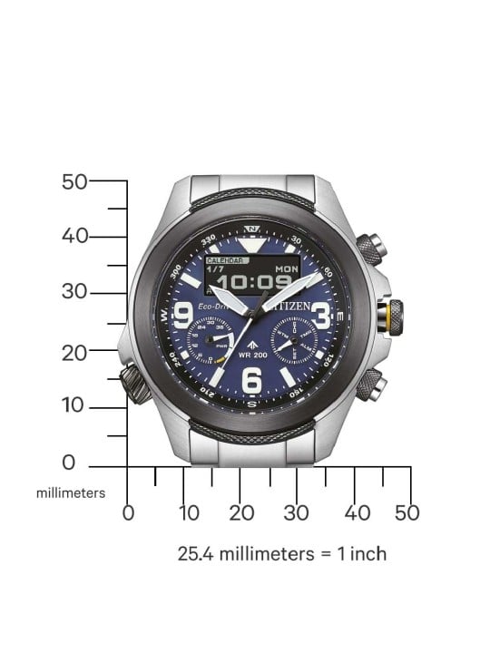 orologio uomo Citizen JV1006-51L Mens Watch Promaster 35th Anniversary Eco-Drive Combination 44mm 20ATM