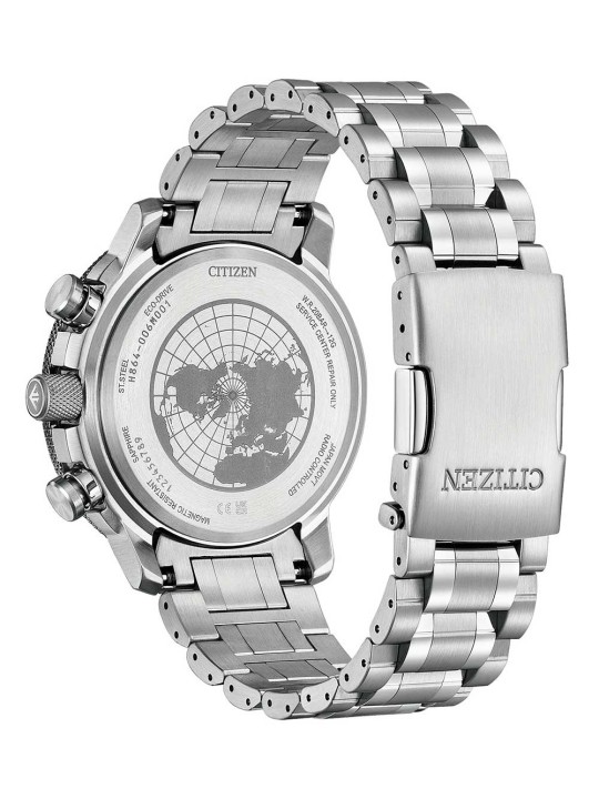 orologio uomo Citizen BY3006-53E Mens Watch Promaster Sky Geo Trecker Eco-Drive 46mm 20ATM