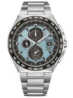 orologio uomo Citizen AT8238-84M Mens Watch Eco-Drive Super-Titanium radio controlled Chronograph 44mm 10ATM
