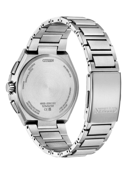 orologio uomo Citizen AT8238-84M Mens Watch Eco-Drive Super-Titanium radio controlled Chronograph 44mm 10ATM