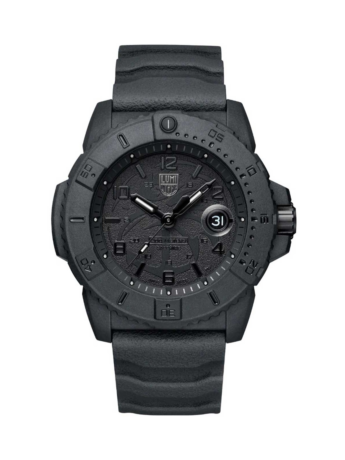 orologio uomo Luminox XS.3601.BO.NSF Mens Watch Navy Seal 45mm 20ATM