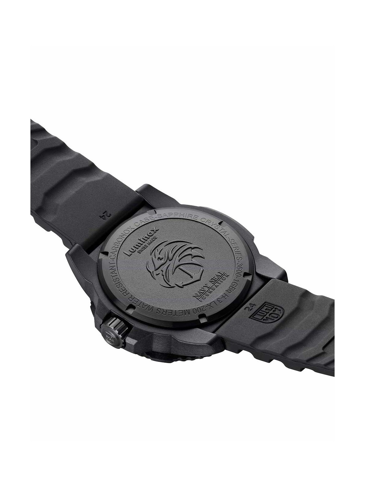 orologio uomo Luminox XS.3601.BO.NSF Mens Watch Navy Seal 45mm 20ATM
