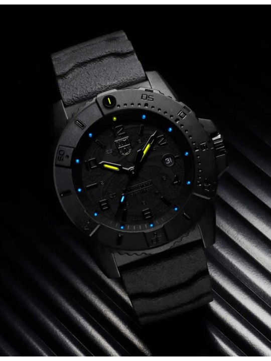 orologio uomo Luminox XS.3601.BO.NSF Mens Watch Navy Seal 45mm 20ATM