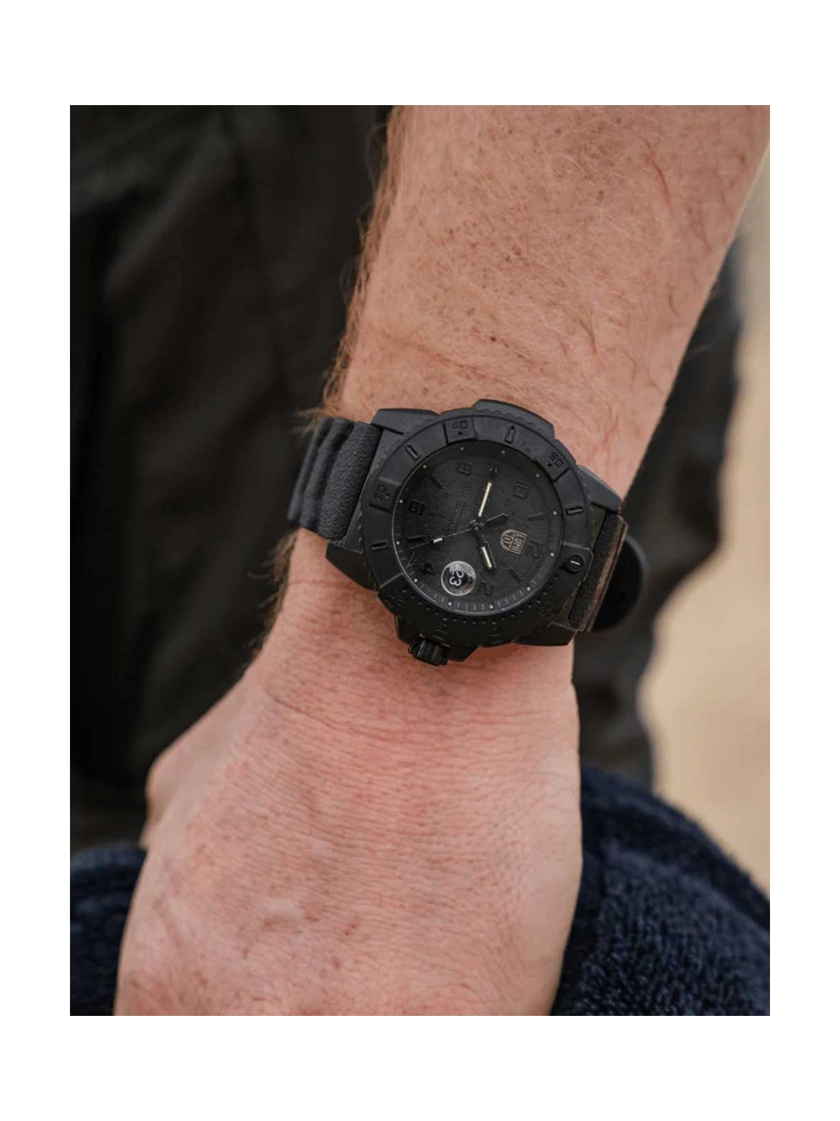 orologio uomo Luminox XS.3601.BO.NSF Mens Watch Navy Seal 45mm 20ATM