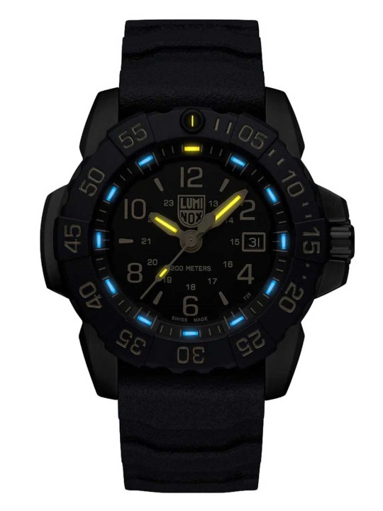 orologio uomo Luminox XS.3255.CB.NSF Mens Watch Navy Seal Back to the Blue 45mm 20ATM