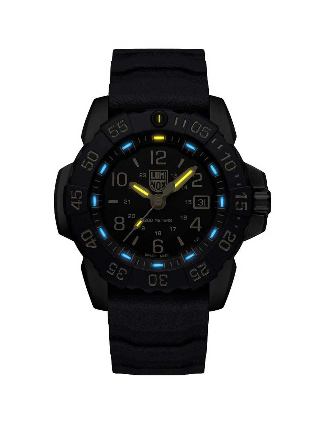 orologio uomo Luminox XS.3255.CB.NSF Mens Watch Navy Seal Back to the Blue 45mm 20ATM