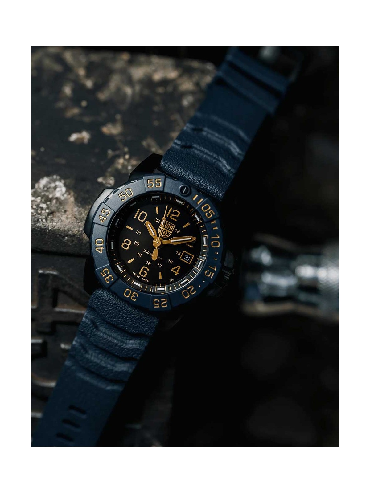 orologio uomo Luminox XS.3255.CB.NSF Mens Watch Navy Seal Back to the Blue 45mm 20ATM