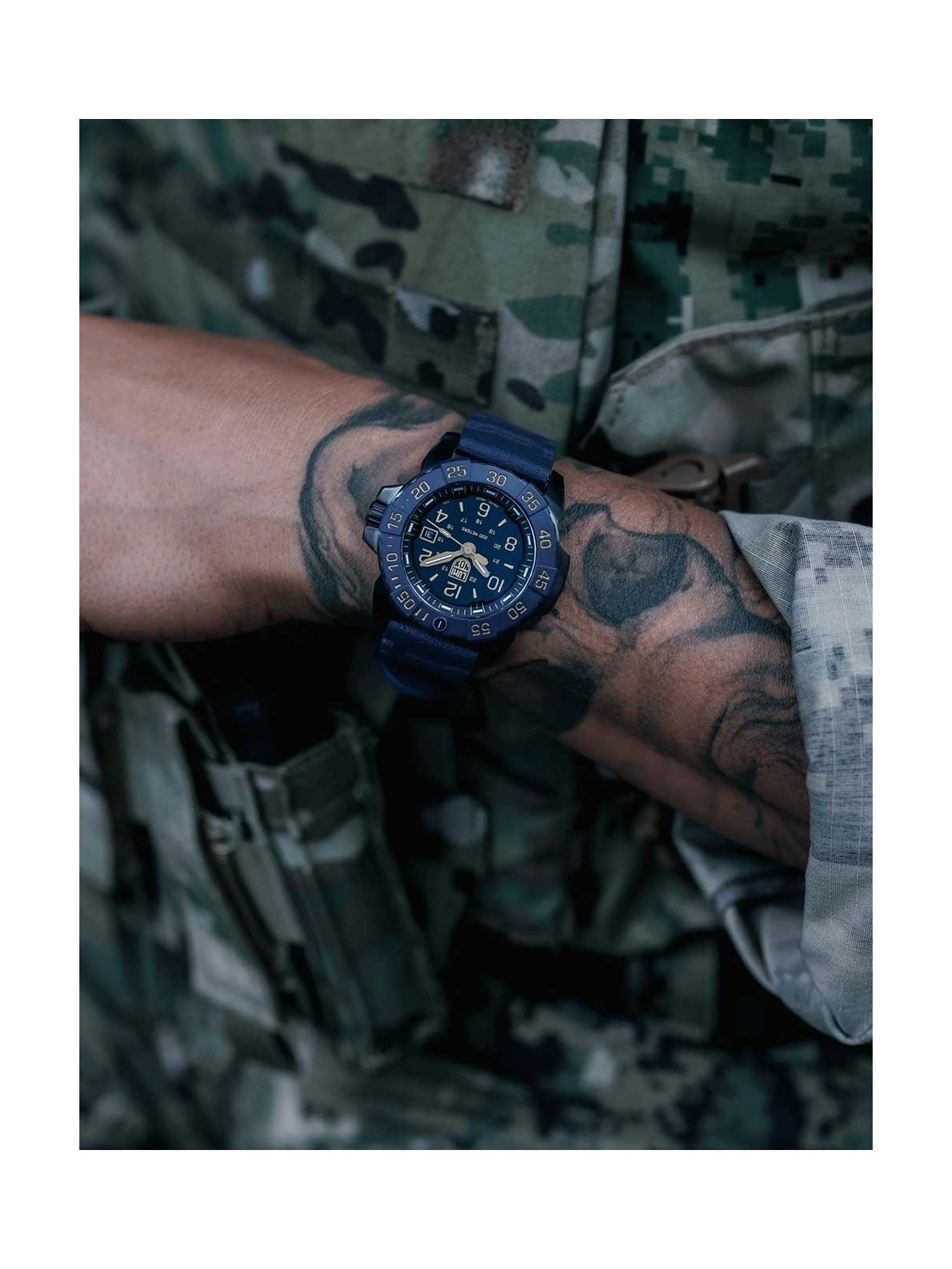 orologio uomo Luminox XS.3255.CB.NSF Mens Watch Navy Seal Back to the Blue 45mm 20ATM