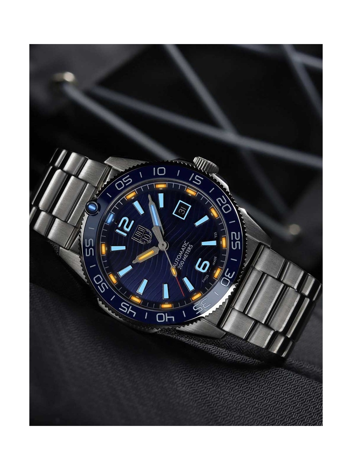orologio uomo Luminox XS.3104 Mens Watch Pacific Diver Automatic 42mm 20ATM