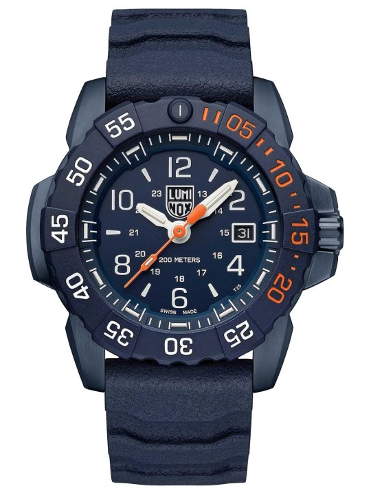 orologio uomo Luminox XS.3253.CBNSF.SET Mens Watch Navy Seal Back to the Blue 45mm 20ATM