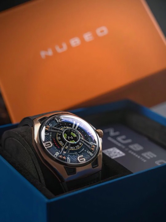 orologio uomo Nubeo NB-6094-01 Mens Watch OAO Automatic Limited Edition 44mm 5ATM
