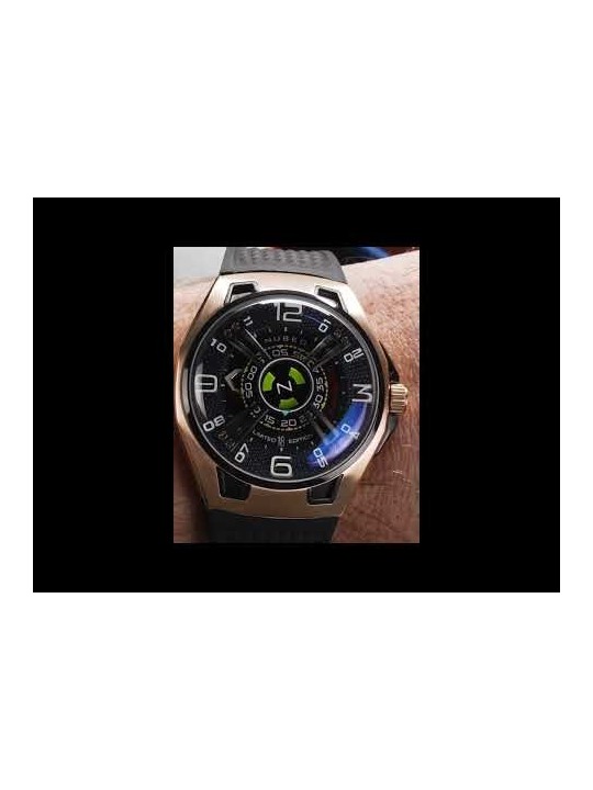 orologio uomo Nubeo NB-6094-01 Mens Watch OAO Automatic Limited Edition 44mm 5ATM