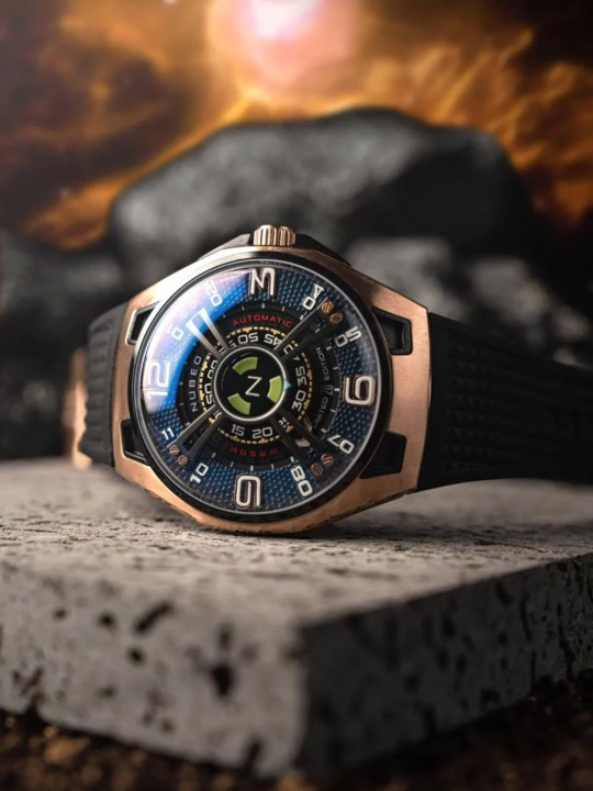 orologio uomo Nubeo NB-6094-01 Mens Watch OAO Automatic Limited Edition 44mm 5ATM