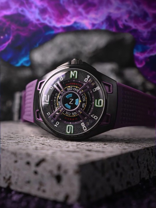 orologio uomo Nubeo NB-6094-05 Mens Watch OAO Automatic Limited Edition 44mm 5ATM