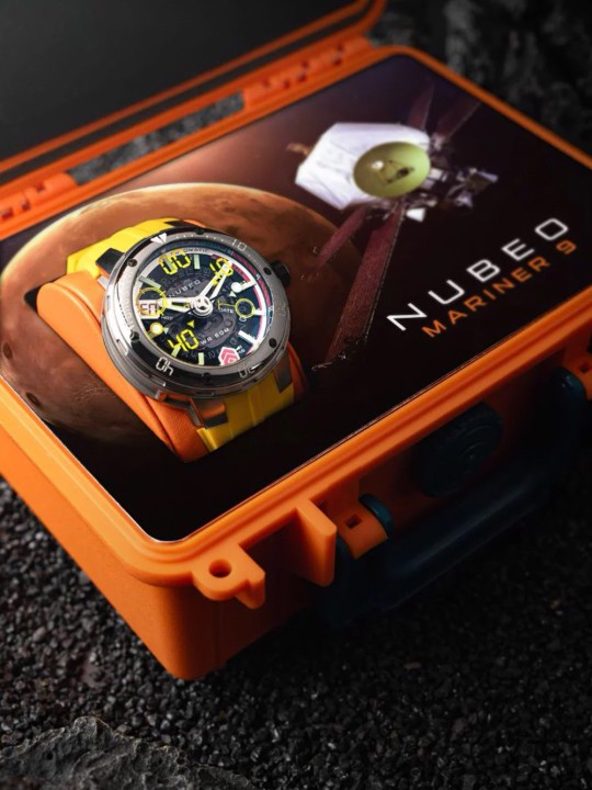 orologio uomo Nubeo NB-6090-11 Mens Watch Mariner 9 Automatic Limited Edition 50mm 5ATM