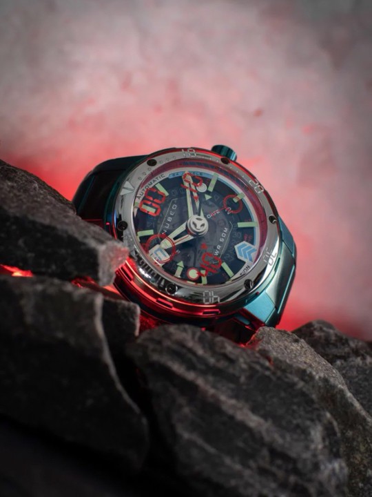 orologio uomo Nubeo NB-6090-44 Mens Watch Mariner 9 Automatic Limited Edition 50mm 5ATM