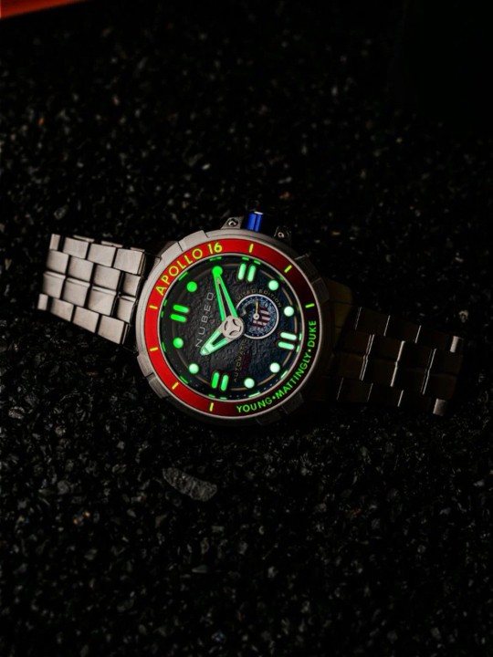 orologio uomo Nubeo NB-6093-33 Mens Watch Apollo 55th Automatic Limited Edition 48mm 20ATM