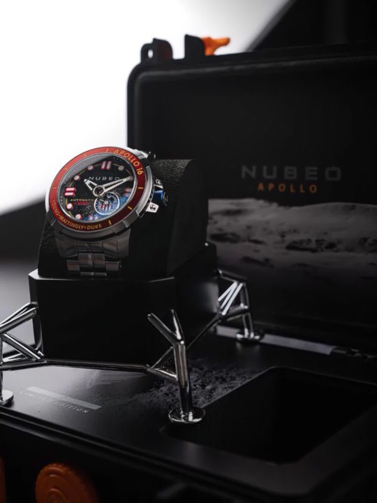 orologio uomo Nubeo NB-6093-33 Mens Watch Apollo 55th Automatic Limited Edition 48mm 20ATM