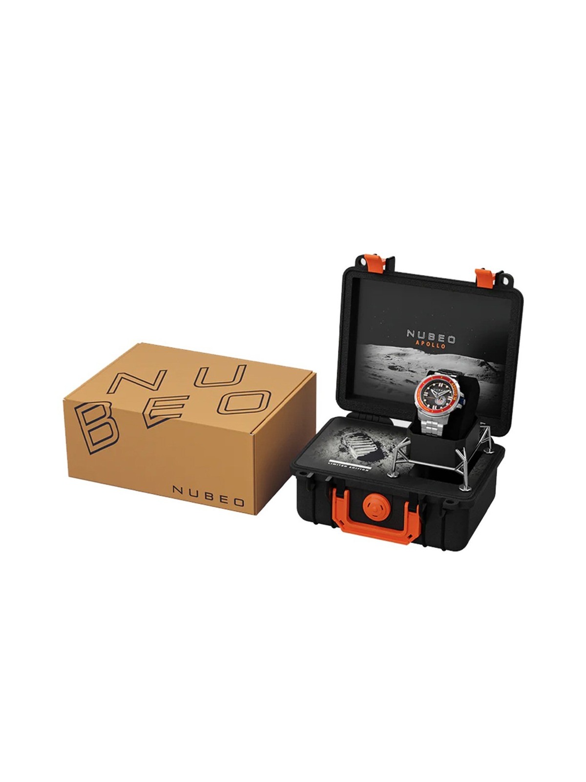 orologio uomo Nubeo NB-6093-33 Mens Watch Apollo 55th Automatic Limited Edition 48mm 20ATM