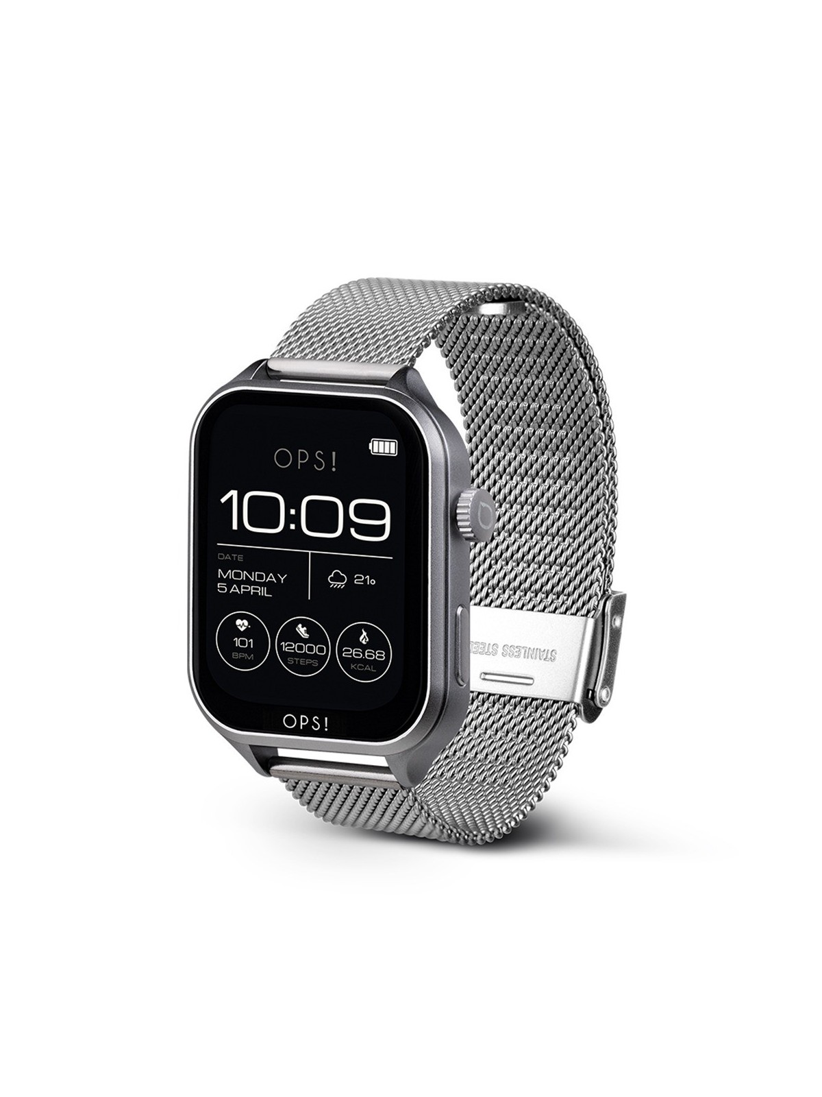 orologio unisex OPS!SMART OPSSW-44 Call Max Amoled unisex Smartwatch 41.5 mm