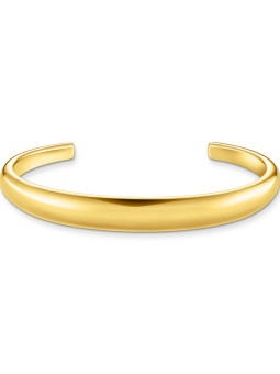 bracciale donna Thomas Sabo AR115-413-39-L17 Bangle 925 Sterling Silver gold plated 17 cm