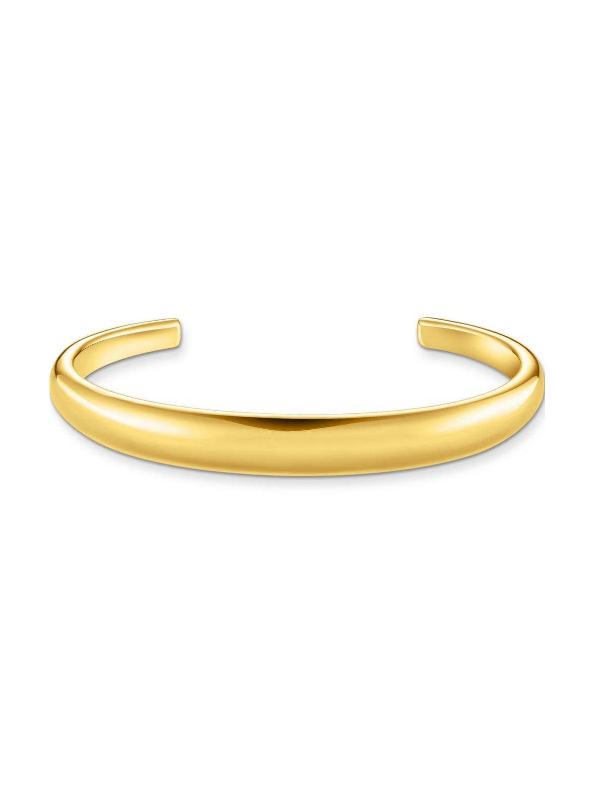 bracciale donna Thomas Sabo AR115-413-39-L17 Bangle 925 Sterling Silver gold plated 17 cm