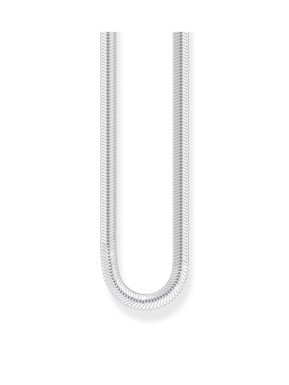 collana donna Thomas Sabo KE2275-001-21-L45V Silver Snake Necklace 4mm 40-45 cm Ladies