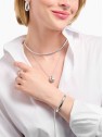 collana donna Thomas Sabo KE2275-001-21-L45V Silver Snake Necklace 4mm 40-45 cm Ladies