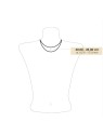 collana donna Thomas Sabo KE2275-001-21-L45V Silver Snake Necklace 4mm 40-45 cm Ladies