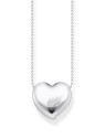 collana donna Thomas Sabo KE2276-001-21-L45V Bold - Silver Necklace with Pendant in Heart Shape 40-45 cm Ladies