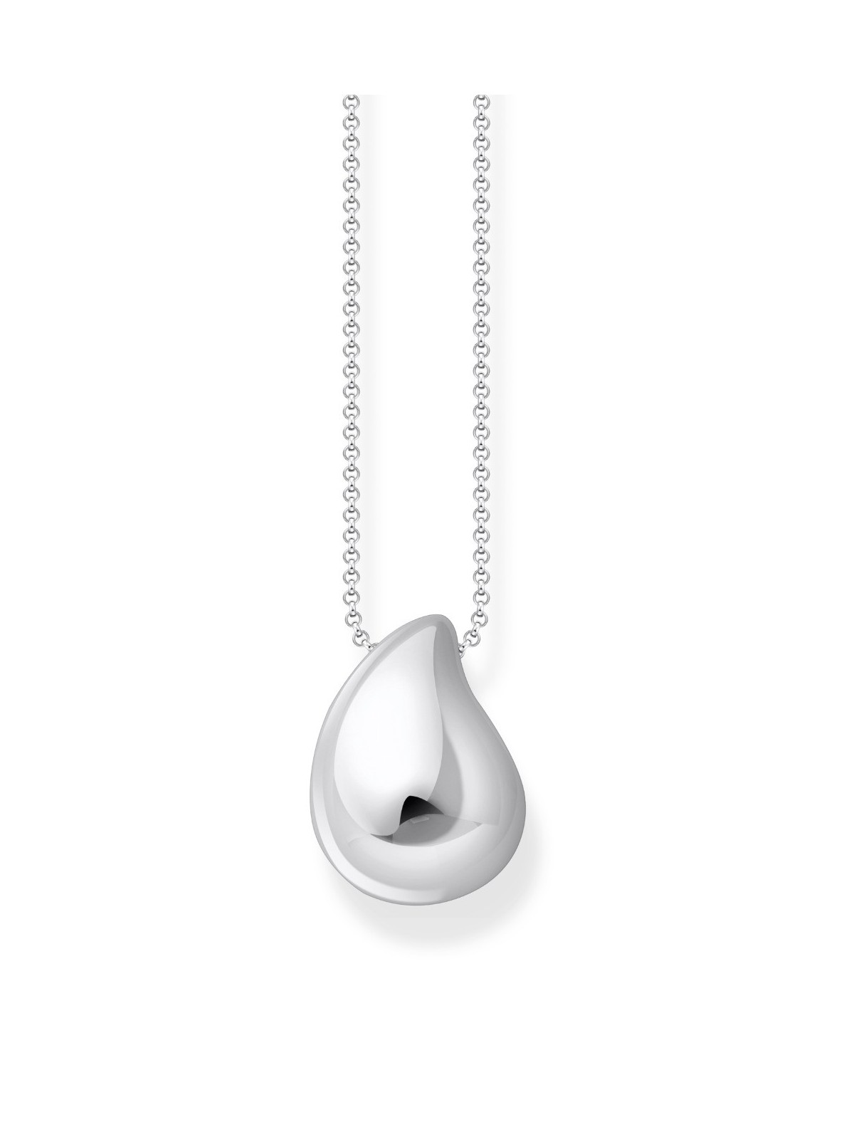 collana donna Thomas Sabo KE2281-001-21-L50V Bold - Silver Necklace with Pendant drop-shaped 40-45 cm Ladies