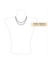 collana donna Thomas Sabo KE2281-001-21-L50V Bold - Silver Necklace with Pendant drop-shaped 40-45 cm Ladies