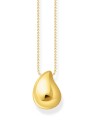 collana donna Thomas Sabo KE2281-413-39-L50V Bold - Gold-plated Necklace with Pendant drop-shaped 40-45 cm Ladies