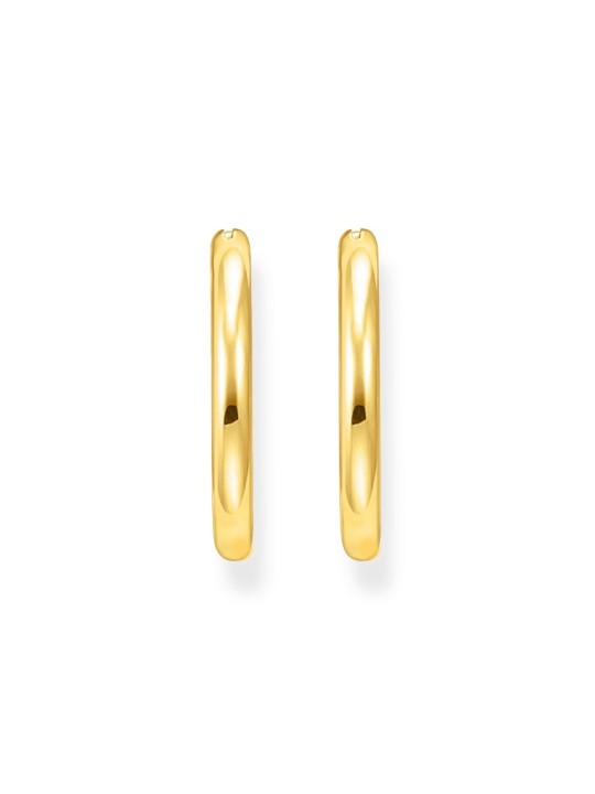 orecchini donna Thomas Sabo CR745-413-39 Bold - Gold-plated Hoop Earrings 26,8 mm Ladies