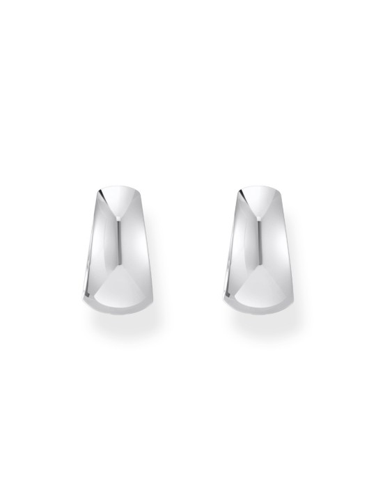 orecchini donna Thomas Sabo CR740-001-21 Bold - Silver Trapeze Hoop Earrings 12 mm Ladies