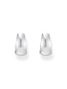 orecchini donna Thomas Sabo CR740-001-21 Bold - Silver Trapeze Hoop Earrings 12 mm Ladies