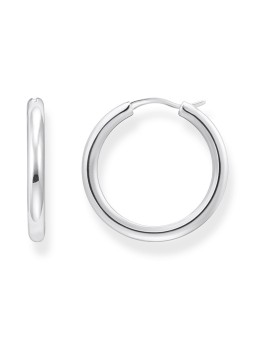 orecchini donna Thomas Sabo CR745-001-21 Bold - Silver Hoop Earrings 26,8 mm Ladies