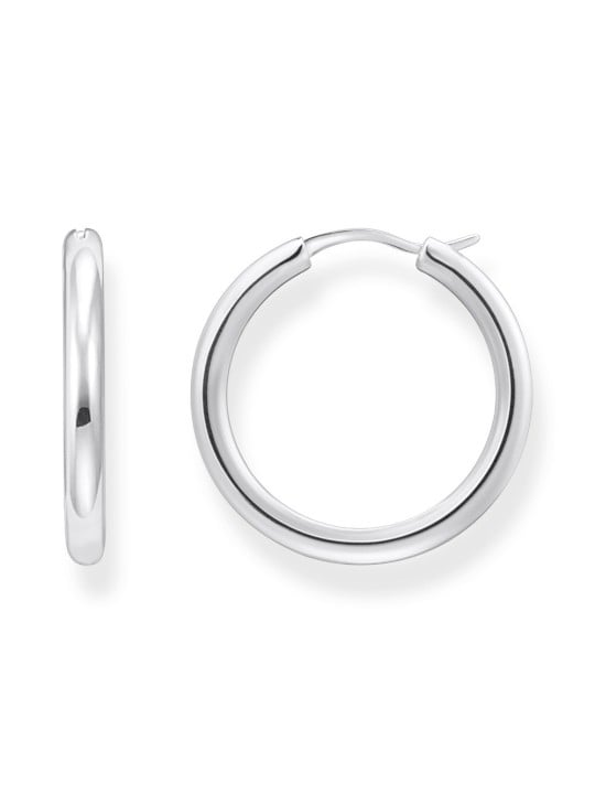 orecchini donna Thomas Sabo CR745-001-21 Bold - Silver Hoop Earrings 26,8 mm Ladies