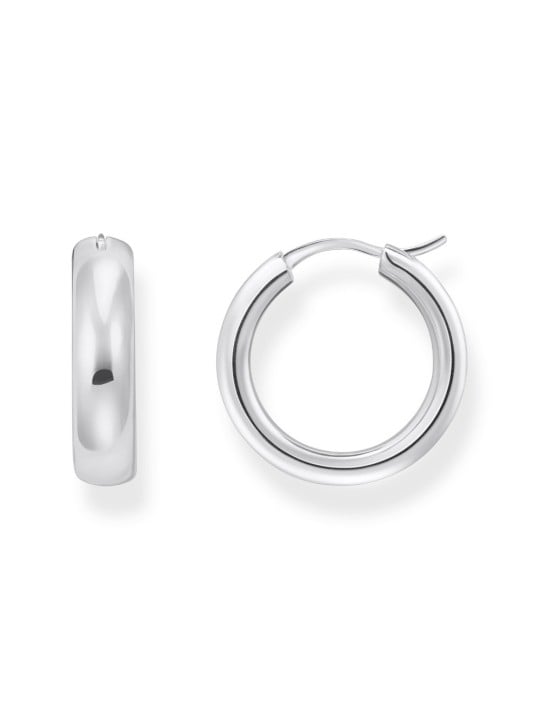 orecchini donna Thomas Sabo CR746-001-21 Bold - Silver Hoop Earrings 19,5 mm Ladies
