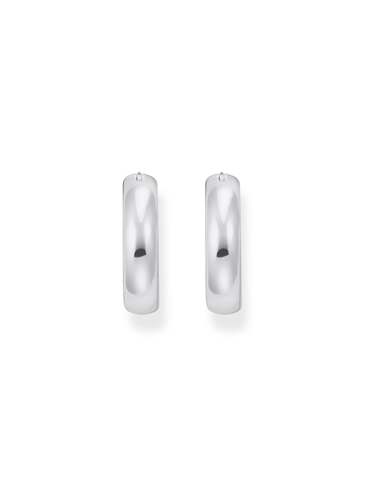 orecchini donna Thomas Sabo CR746-001-21 Bold - Silver Hoop Earrings 19,5 mm Ladies