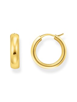 orecchini donna Thomas Sabo CR746-413-39 Bold - Gold-plated Hoop Earrings 19,5 mm Ladies