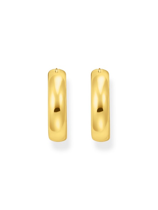 orecchini donna Thomas Sabo CR746-413-39 Bold - Gold-plated Hoop Earrings 19,5 mm Ladies
