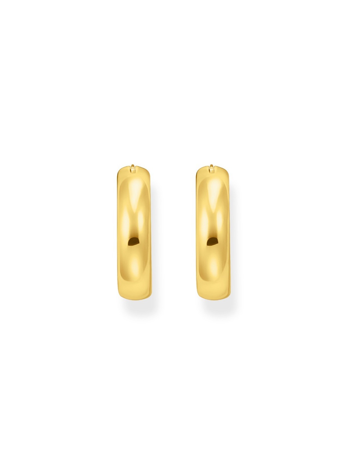orecchini donna Thomas Sabo CR746-413-39 Bold - Gold-plated Hoop Earrings 19,5 mm Ladies