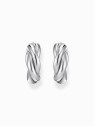 orecchini donna Thomas Sabo CR742-001-41 Bold - Silver Hoop Earrings 20,0 mm Intertwined design Ladies