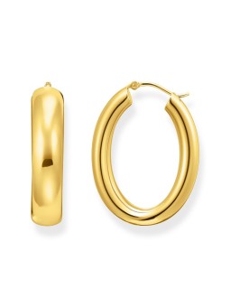orecchini donna Thomas Sabo CR739-413-39 Bold - Gold-plated Chunky Hoop Earrings 34,2 mm Ladies