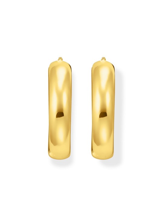 orecchini donna Thomas Sabo CR739-413-39 Bold - Gold-plated Chunky Hoop Earrings 34,2 mm Ladies